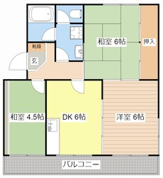 メゾンサンシティーの物件間取画像